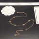 Beautiful color check spring and summer necklace 2023SS CHANEL Chanel